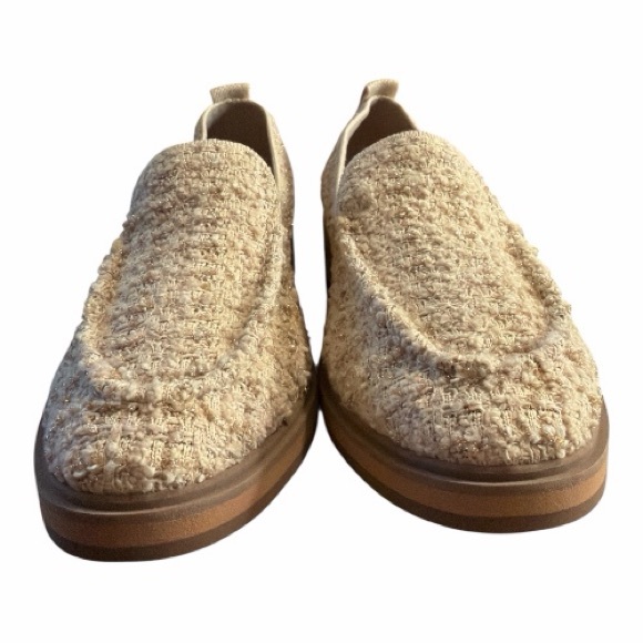 New Rothy's The Lug Texture Loafers in the Snowcap Boucle Color Size 8.5 - Picture 4 of 10